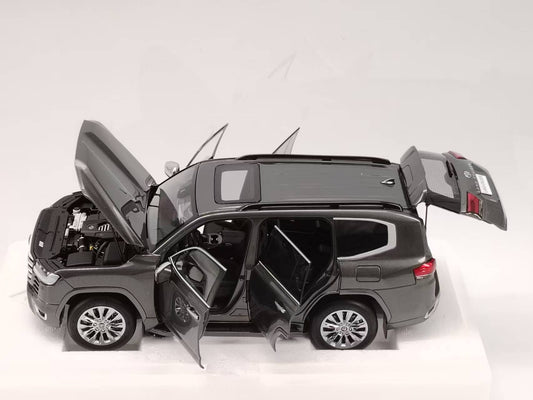 LCD 1/18 Toyota Land Cruiser LC300 ZX Gray Alloy Car Model