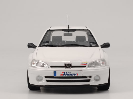 OTTO 1/18 Dongfeng Peugeot 106 MAXI/dimma white simulation car model ornaments