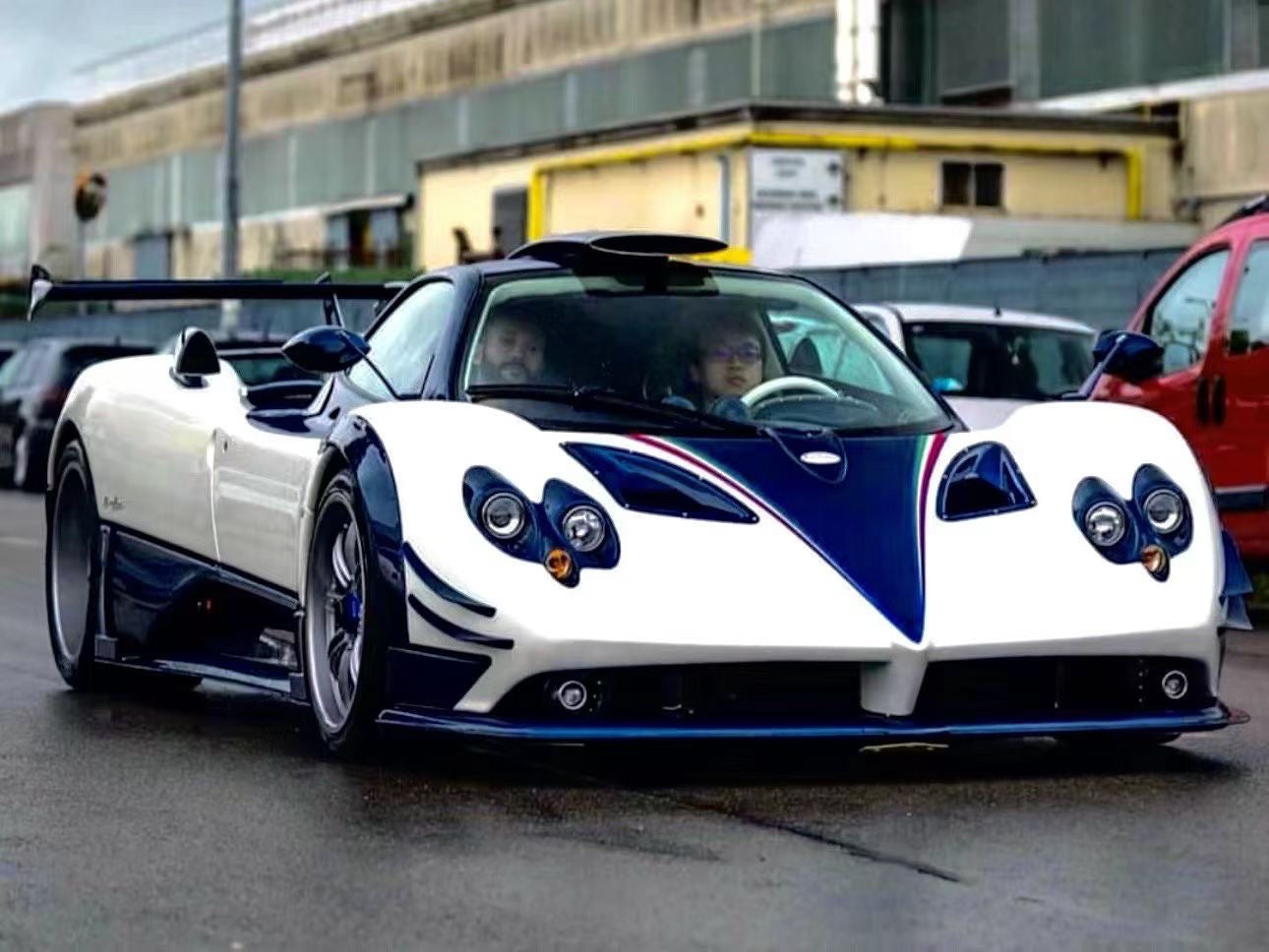 HH Model 1/8 Pagani Zonda 760 Limited Edition Car Model