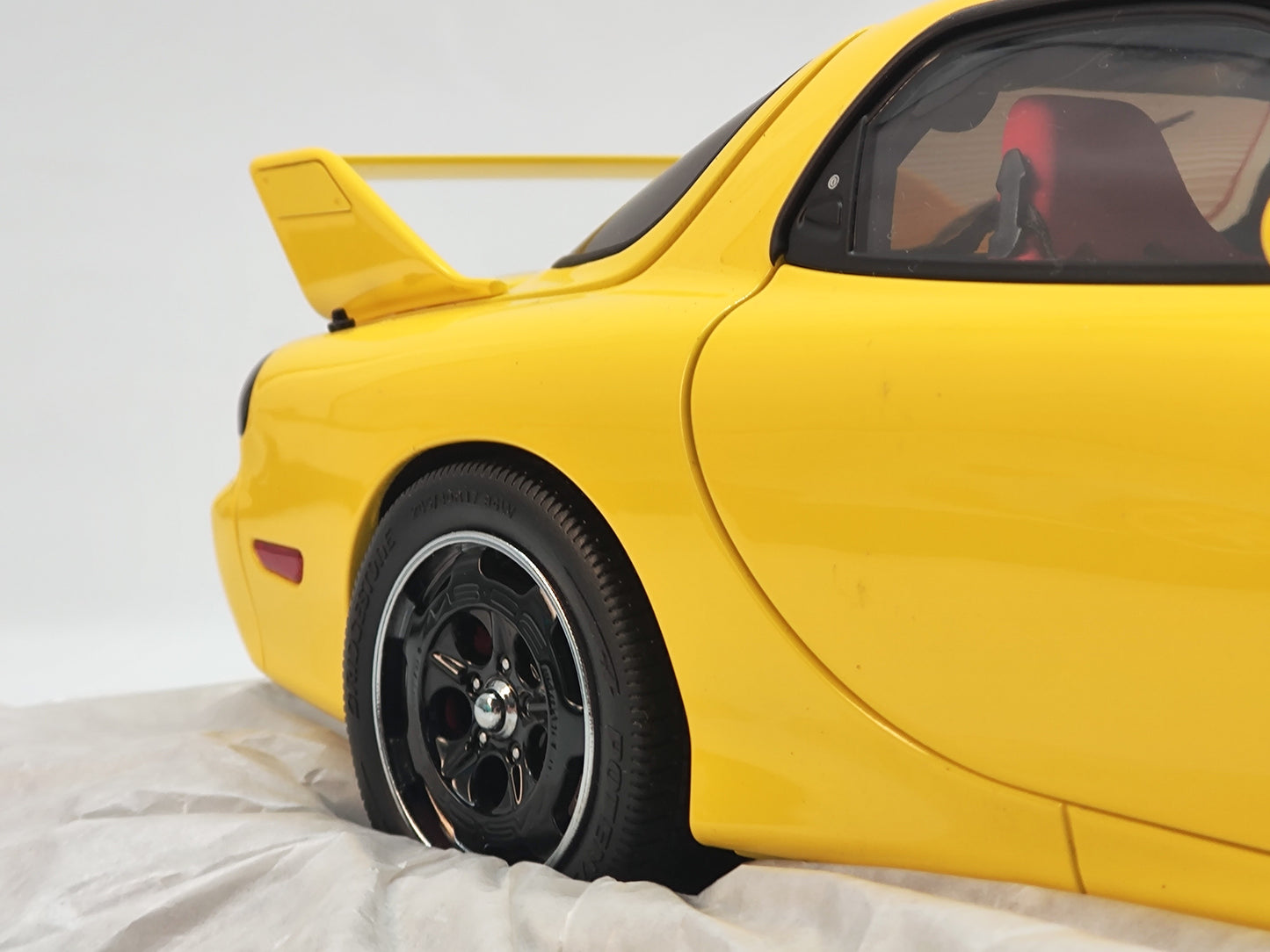 PM 1/18 Mazda RX7 FD3S Alloy Simulation Model Car