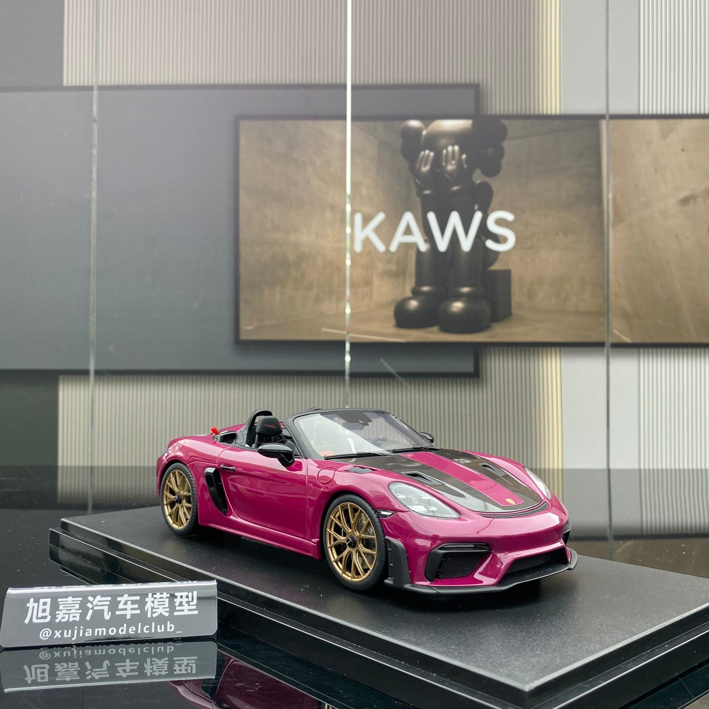 GT spirit 1/18 Porsche 918 Spyde RS simulation car model ornaments GT486
