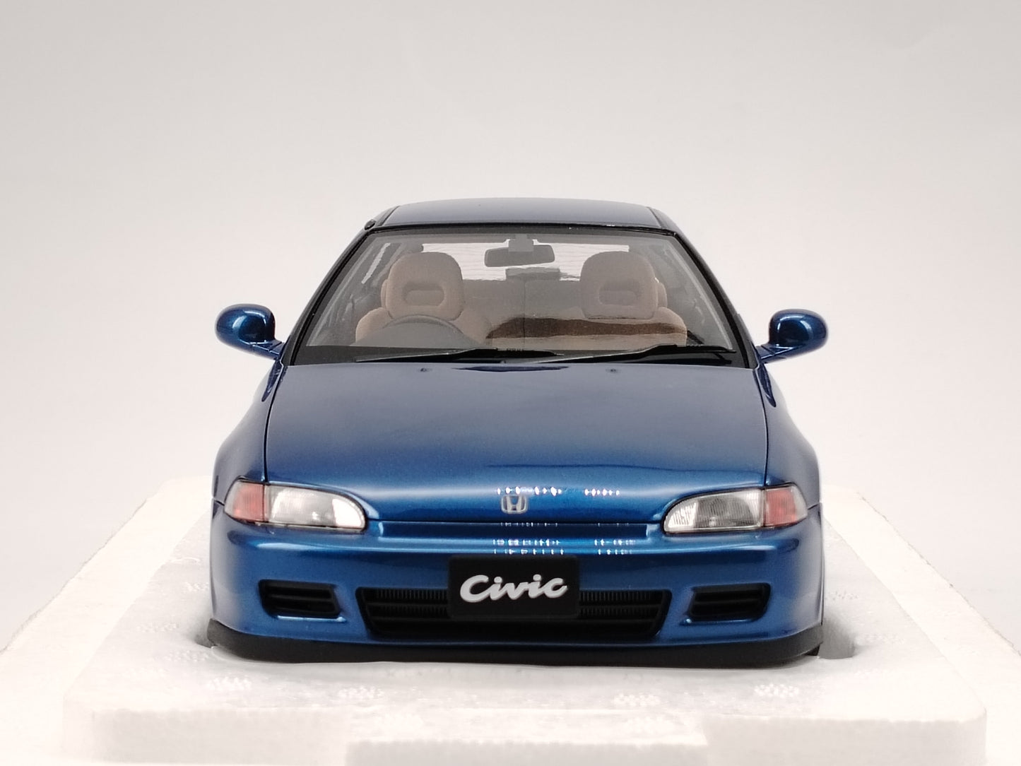 LCD 1/18 Honda EG6 SiR Blue Alloy Model Car Birthday Gift