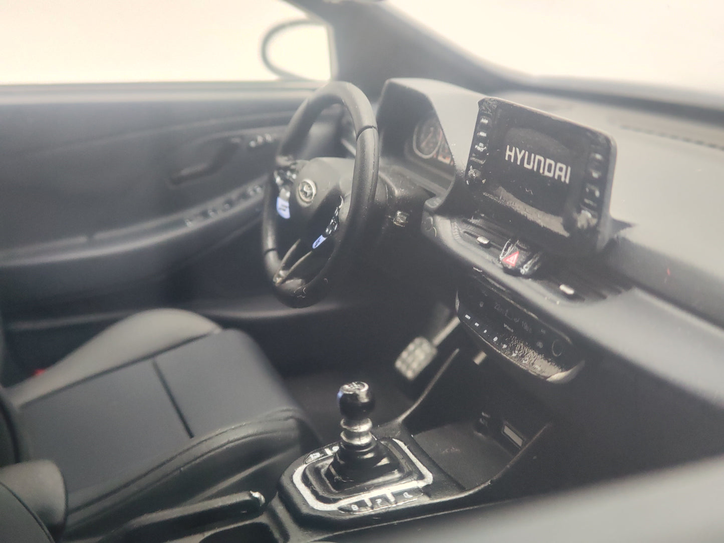 OTTO 1/18 Hyundai i30 N Blue Resin Model Car