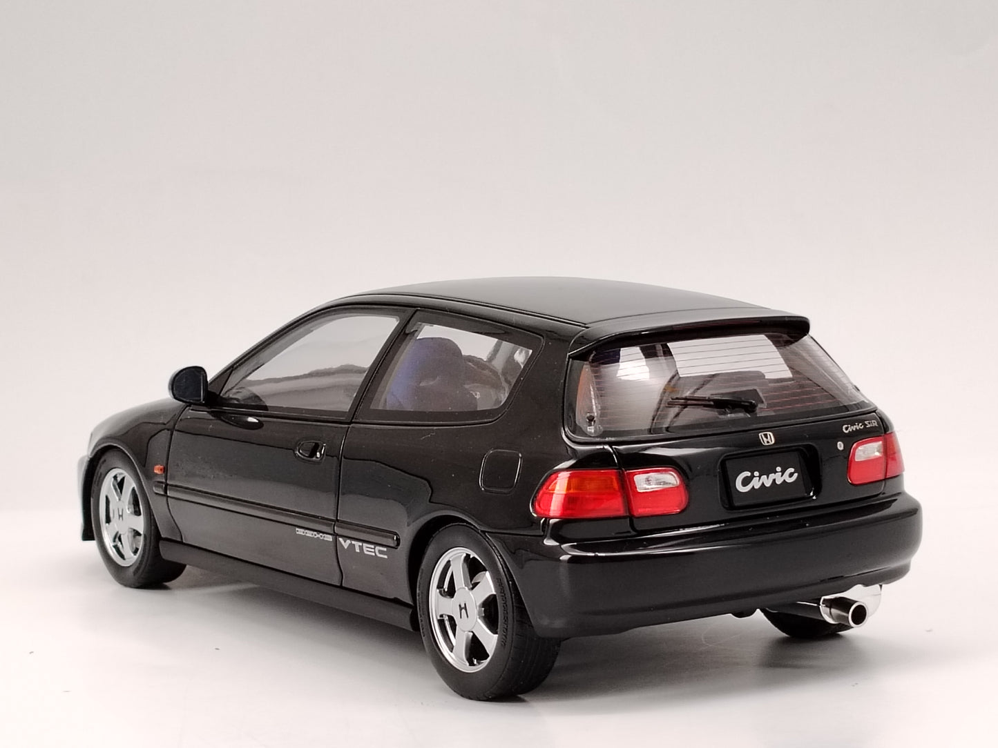 LCD 1/18 Honda EG6 SiR (SiRII) in Black, Die-cast Model Car Collectible