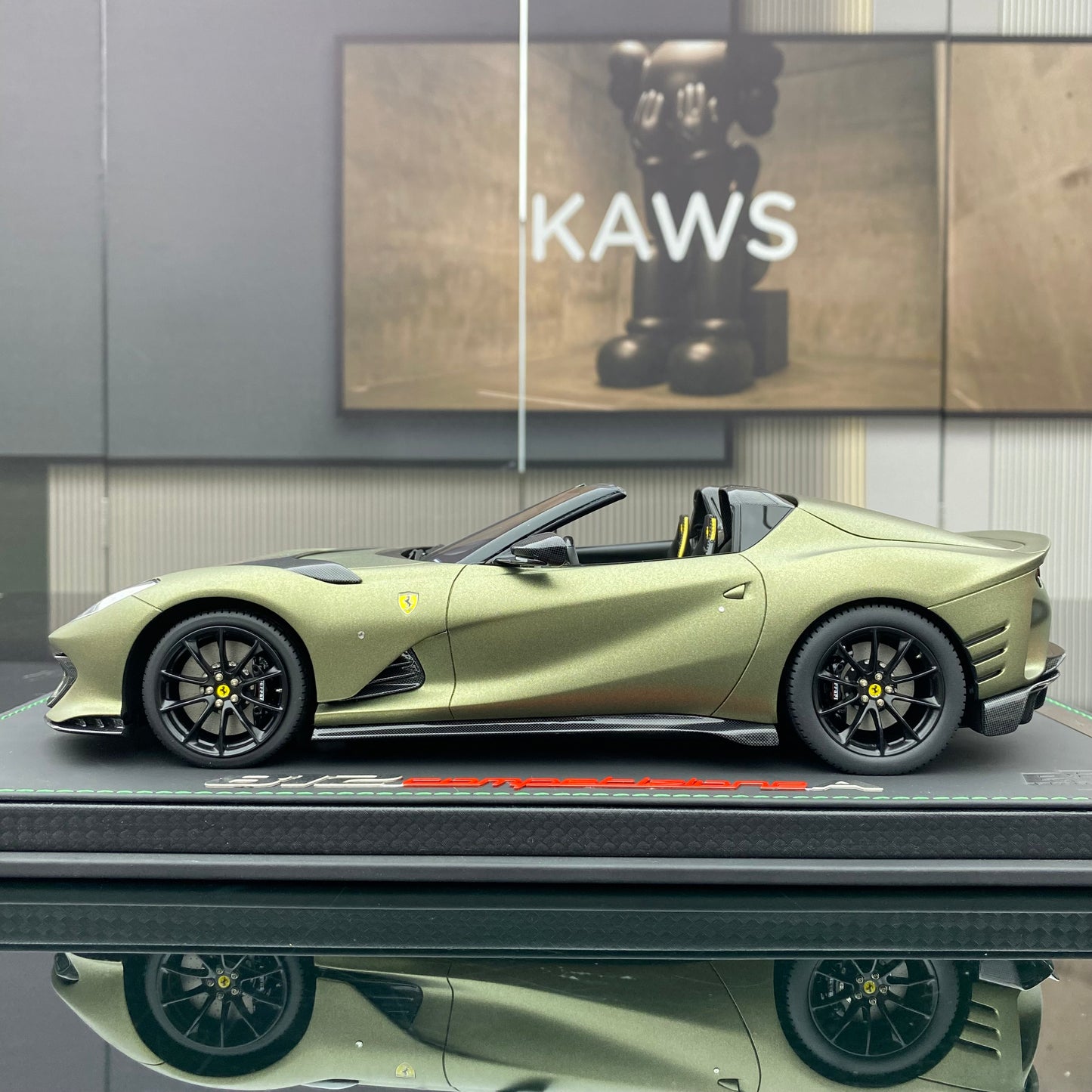 BBR 1:18 Ferrari 812 Competizione colección de resina adornos roadster modelo regalo