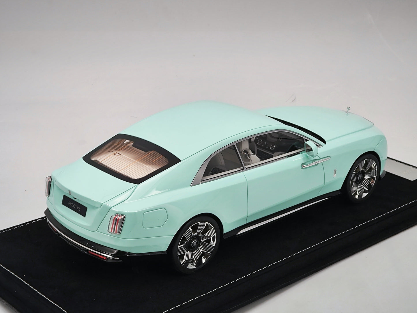 HH Model 1/18 Rolls-Royce Spectre Green Limited Edition Car Model Decoration