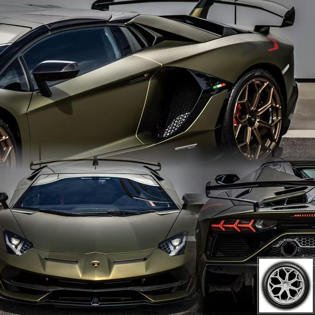 DM 1/18 Lamborghini SVJ supercar limited edition simulation car model ornament