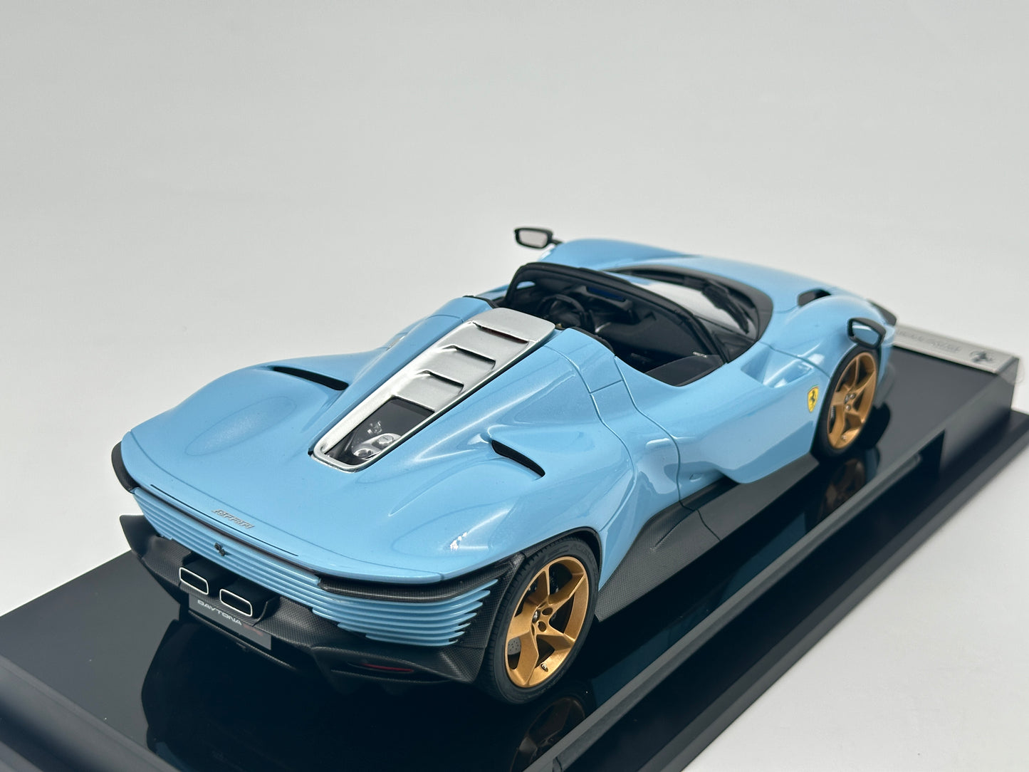 Amalgam 1/18 Ferrari Daytona SP3 Light Blue Limited Edition Car Model