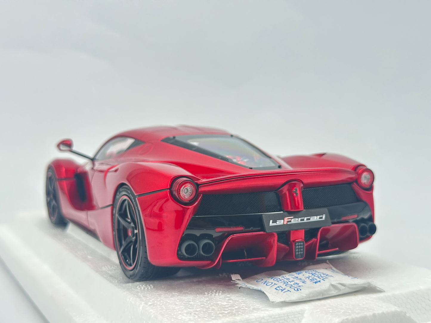BBR 1/18 Ferrari LaFerrari Hamilton Metallic Red Alloy Car Model BB81822H8