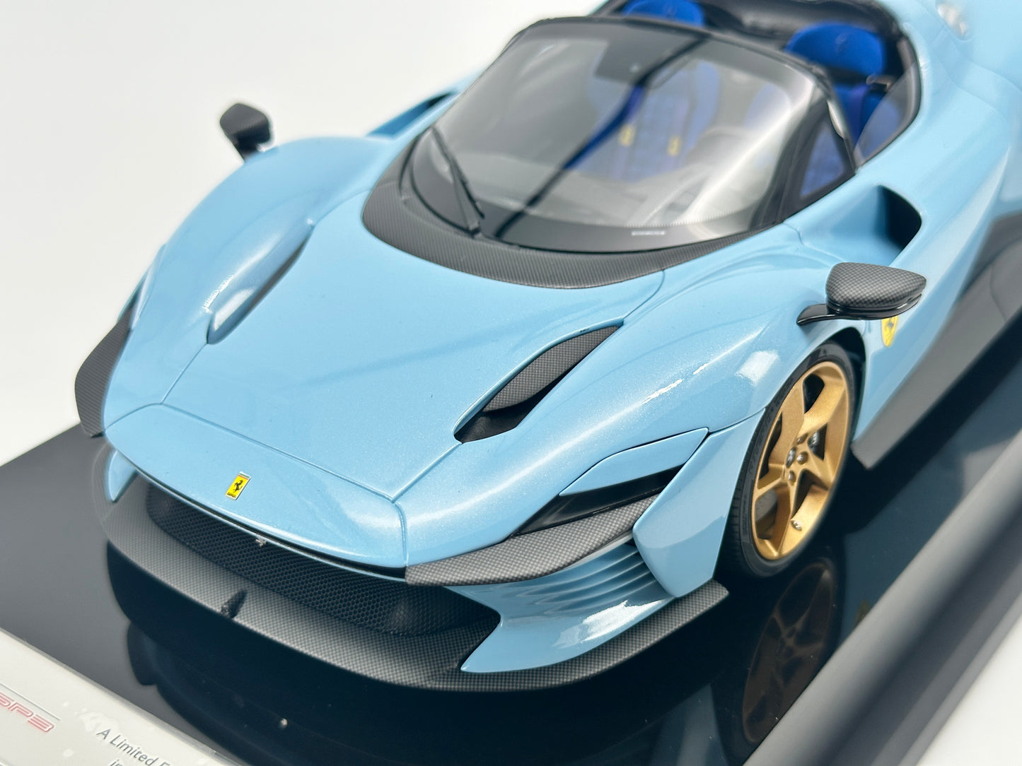 Amalgam 1/18 Ferrari Daytona SP3 Light Blue Limited Edition Car Model
