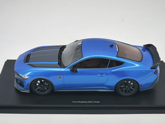 Topspeed 1/18 Ford Mustang Blue Resin Car Model TS0552