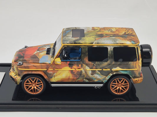 MH 1/18 Mercedes-Benz AMG G63 Jagdpanther Limited Edition Simulation Model Car