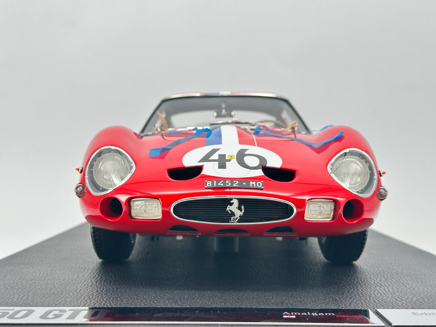 Amalgam 1/8 Ferrari 250GTO Red High-end Limited Edition Car Model