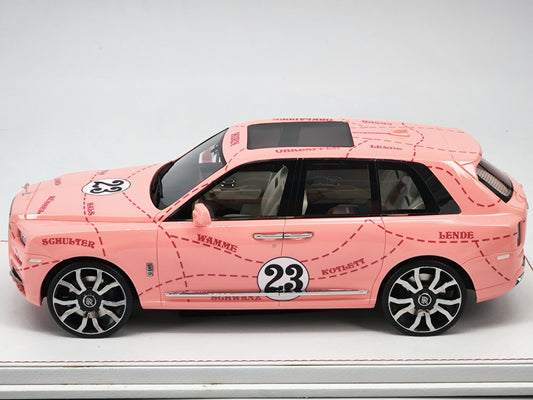 NCM 1/18 Rolls-Royce Cullinan Pink Pig Limited Edition Simulation Car Model Ornaments