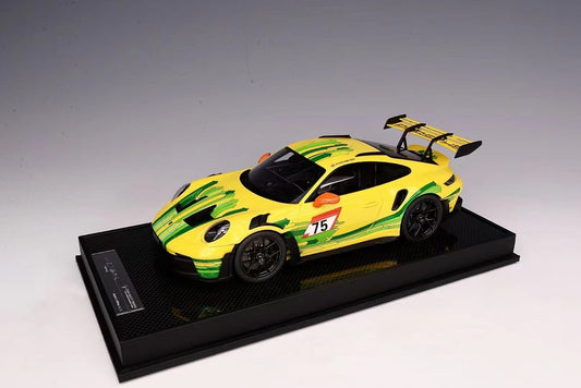 TP 1/18 Porsche 992GT3RS limited edition simulation car model ornament