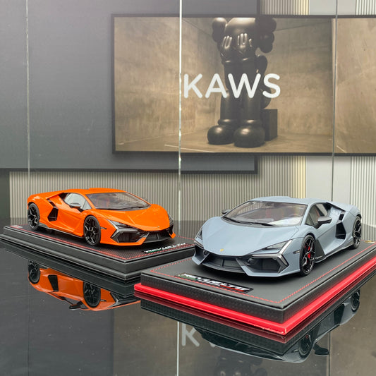 Modelo de coche de simulación coleccionable Lamborghini Reveulto de edición limitada MR 1/18