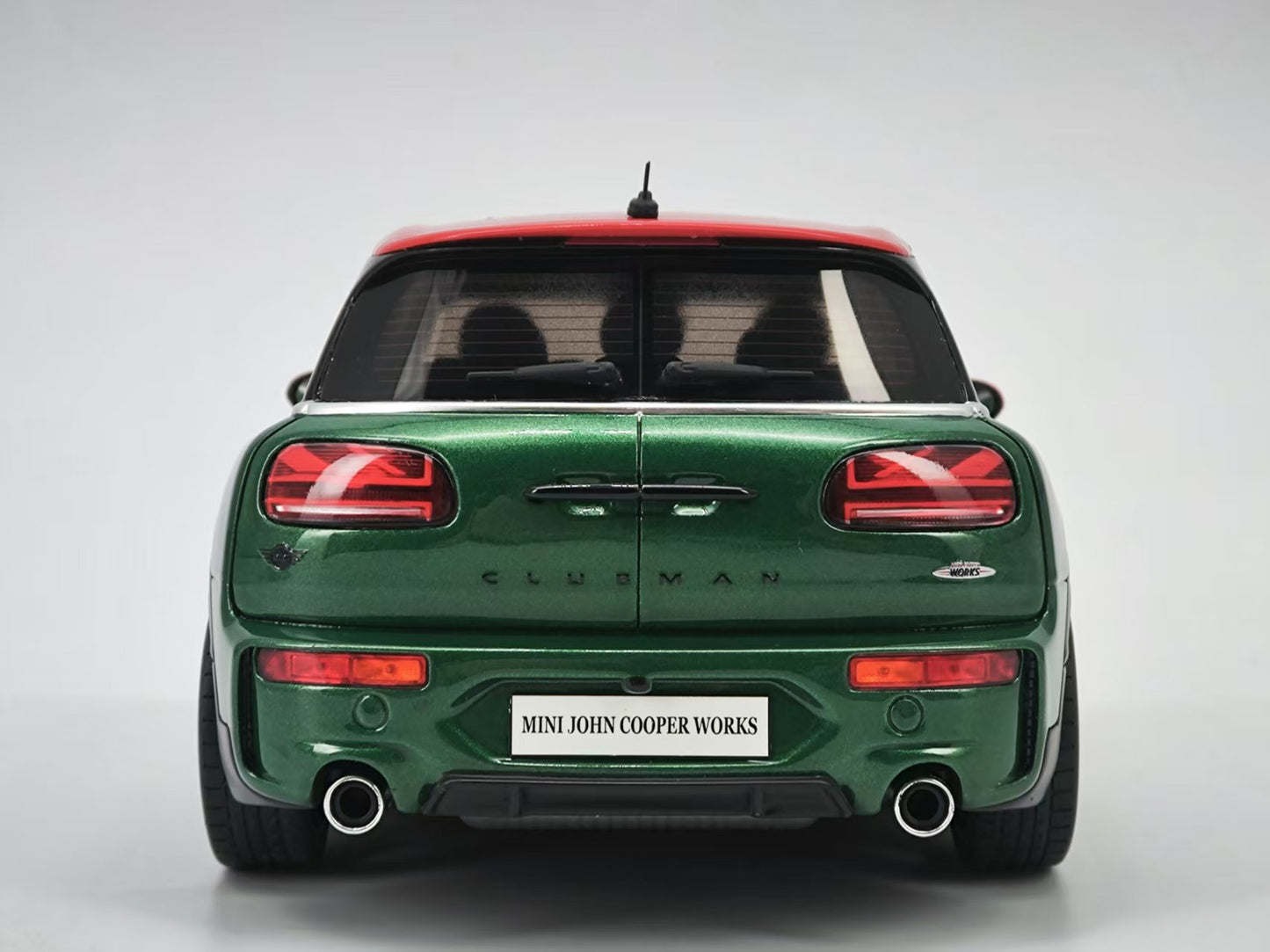 OTTO 1/18 Mini Clubman JCW British Green Resin Car Model