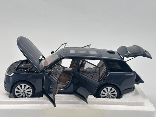 LCD 1/18 Land Rover Range Rover SV Autobiography Long Wheelbase Blue Alloy Car Model