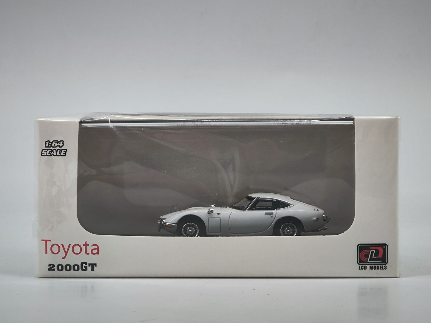 LCD 1/64 Toyota 2000GT alloy car model