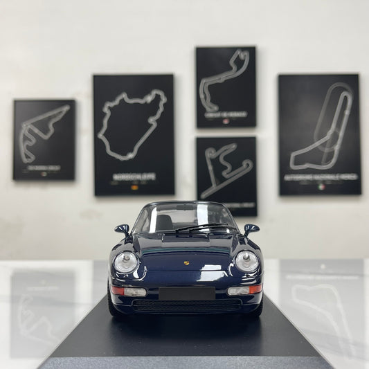 MINICHAMPS 1/18 Porsche 911 (993) 1993 Metallic Blue 155061100