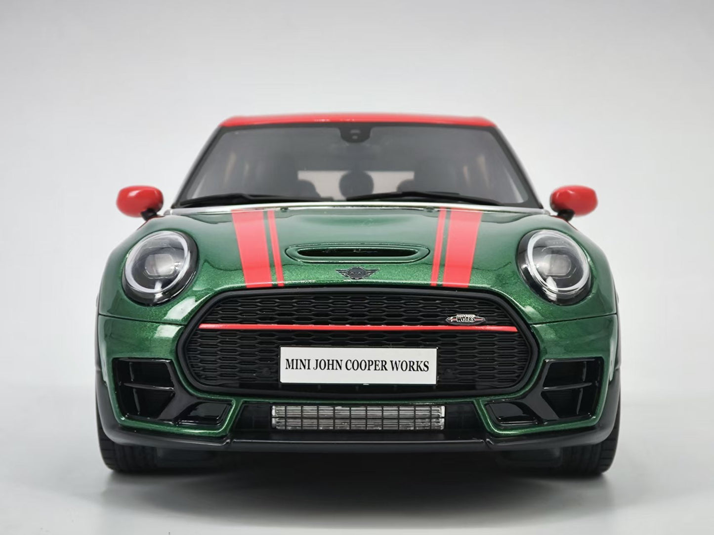 OTTO 1/18 Mini Clubman JCW British Green Resin Car Model