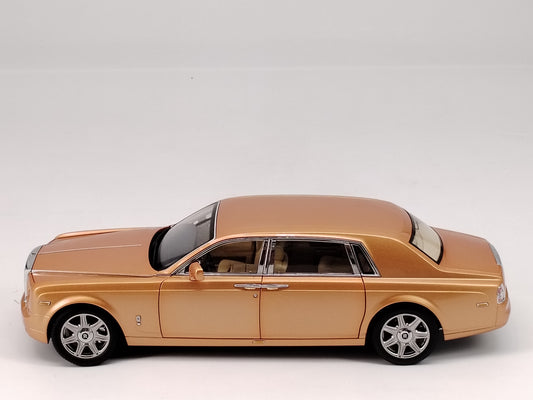 Kyosho 1/18 Rolls-Royce Phantom Gold Alloy Model Car