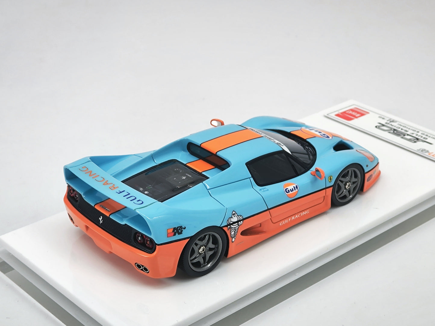SCM 1/43 Ferrari F50 Gulf Simulation Model Car