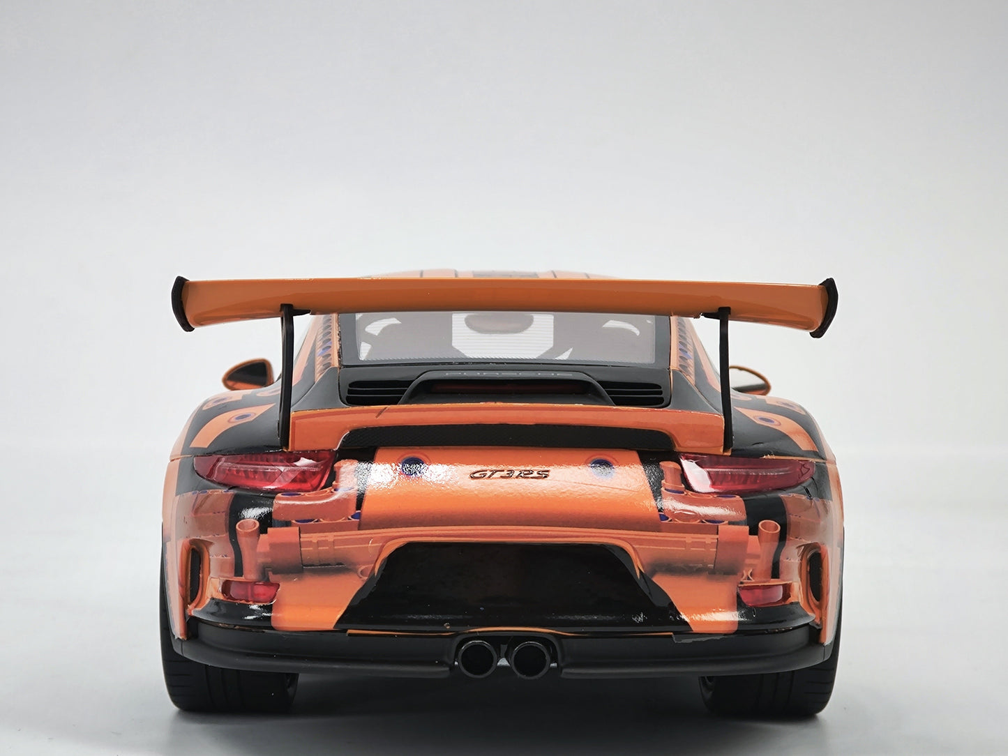 GT Spirit 1/18 Porsche 911 GT3RS Building Blocks Painted Simulation Car Model