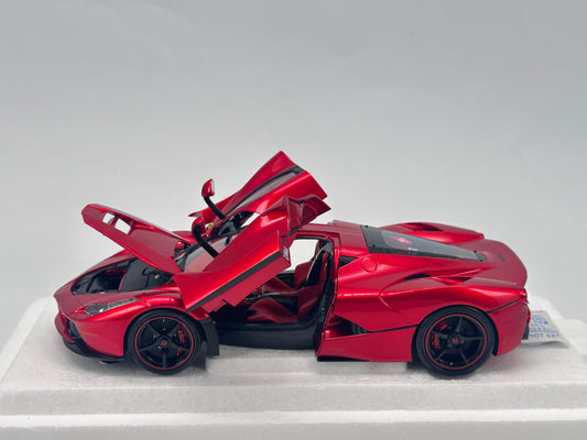 BBR 1/18 Ferrari LaFerrari Hamilton Metallic Red Alloy Car Model BB81822H8