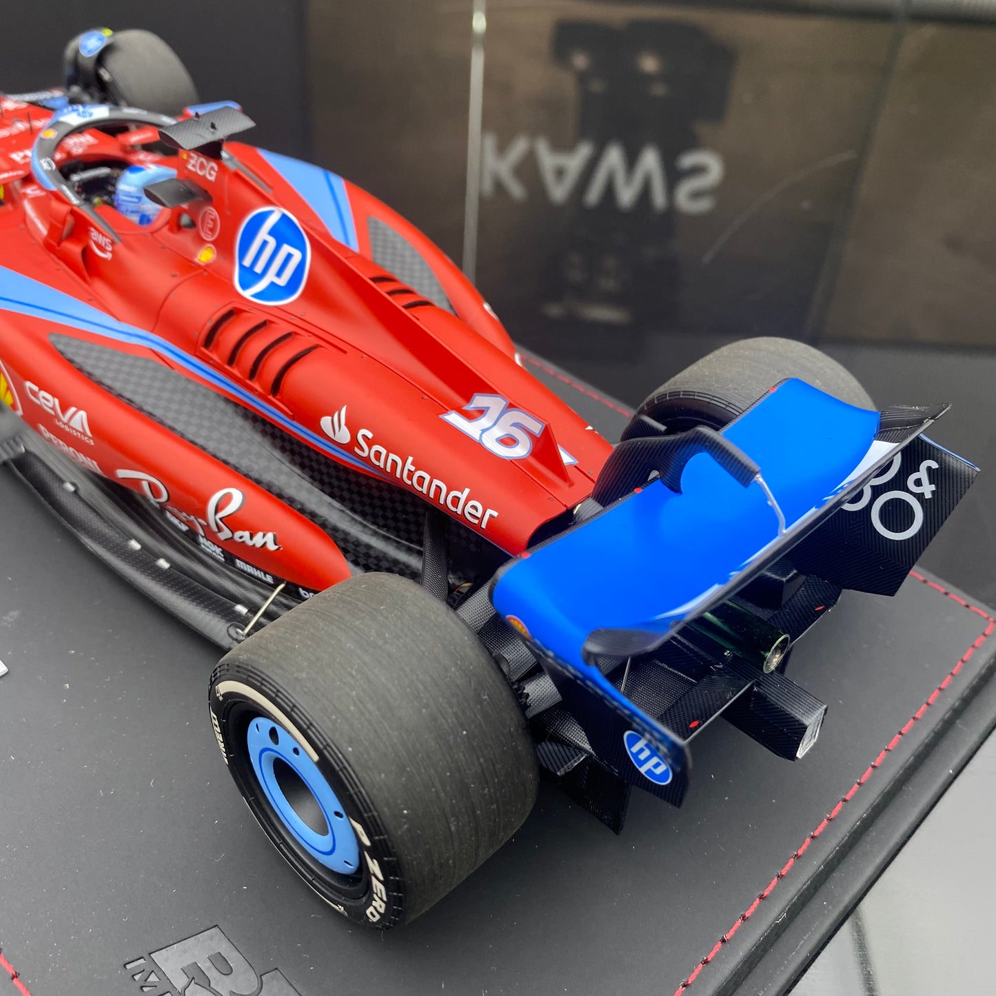 BBR1/18 Ferrari Miami #16 Charles Leclerc 3rd place racing car model