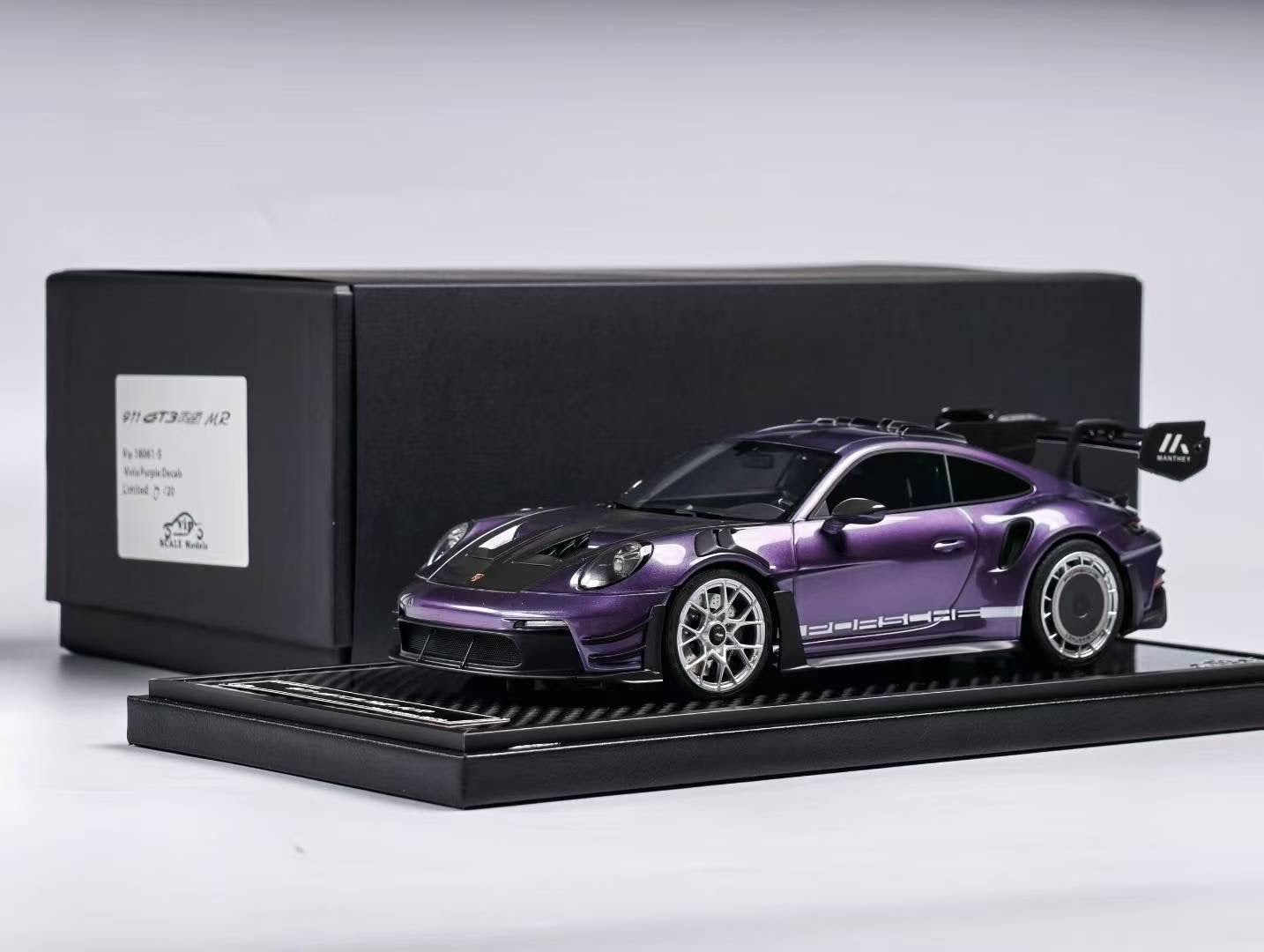 Vip Scale Models 1:18 Porsche 911 GT3 RS-Manthey Racing Modified Resin Model