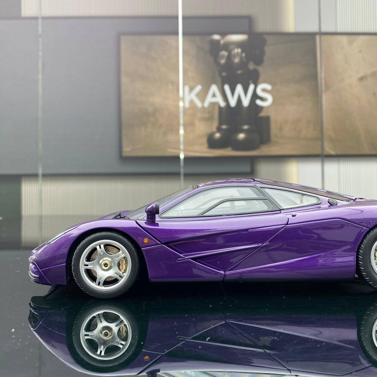 LCD 1/18 McLaren F1 XP5 alloy car model ornament gift