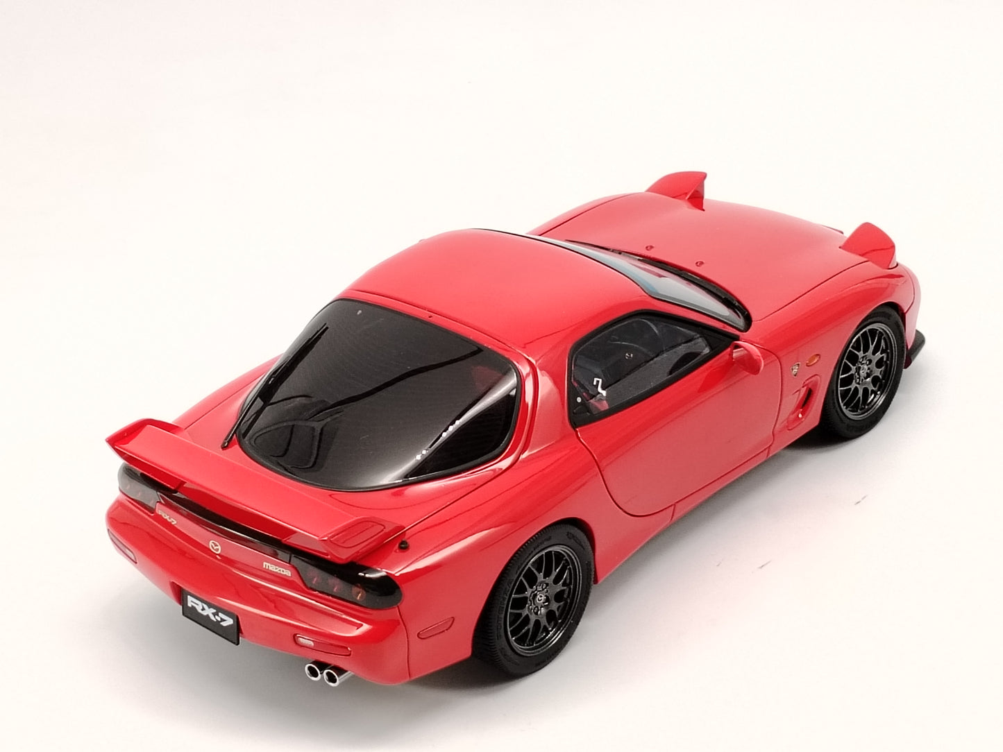 Polar Master 1/18 Mazda RX7 Alloy Full Open Red Car Model