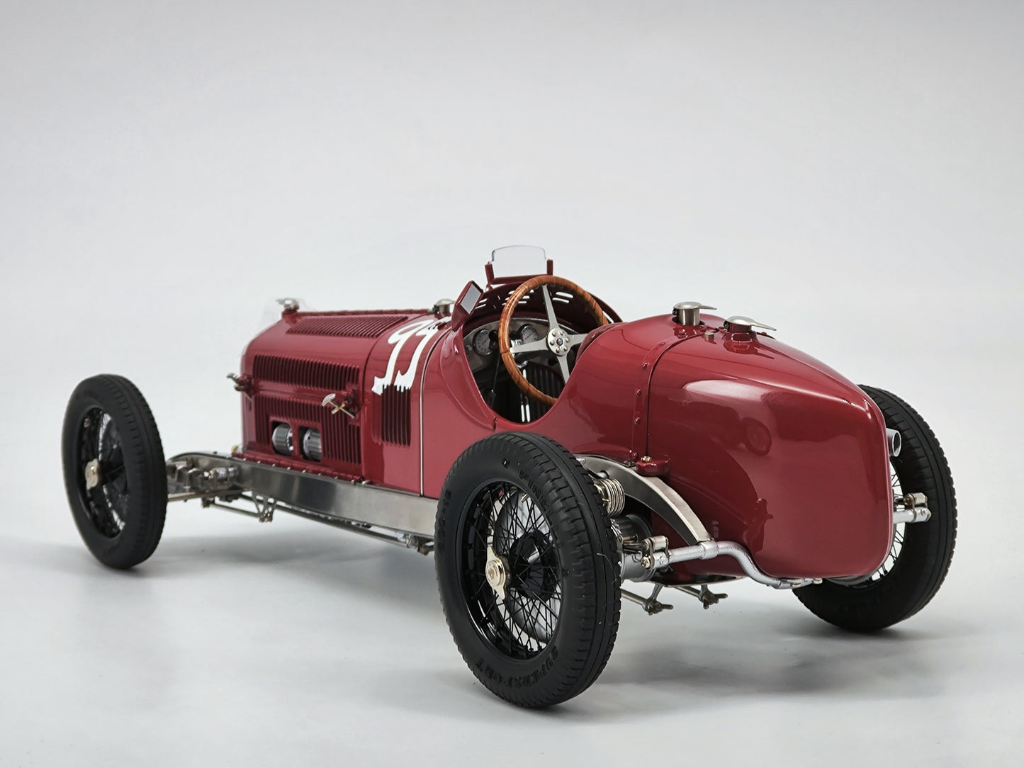 CMC 1/18 Alfa Romeo P3 Caracciola #95 Red Alloy Car Model M224