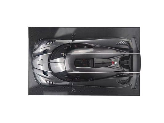 Frontiart 1/8 Koenigsegg Agera RS Draken Black Carbon Limited Edition Car Model Ornaments