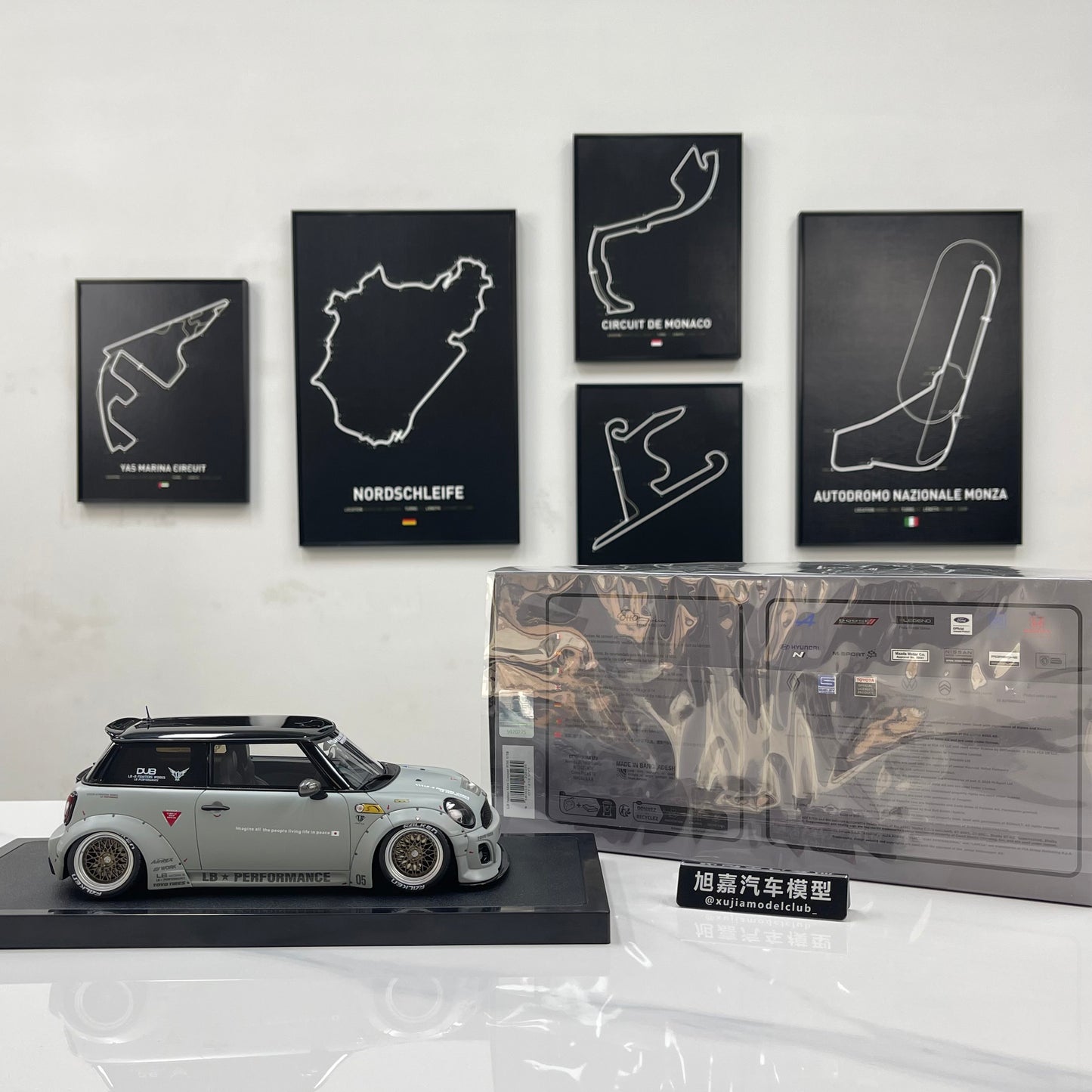 OTTO 1/18 MINI Cooper R56 2015 Grey OT1212