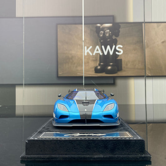 HH Model 1/18 Koenigsegg Agera RS Medusa Simulation Car Model Ornaments
