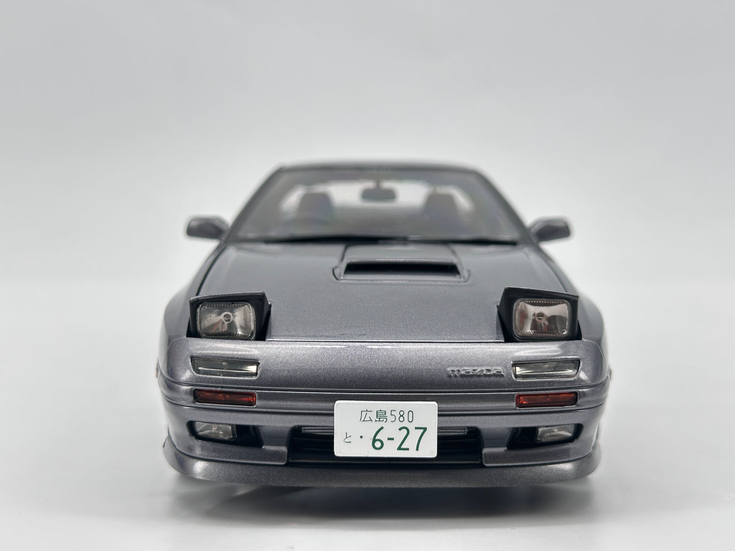 Whelart 1/18 Mazda RX7 HEC Exhibition Version, Gray, Alloy Car Model