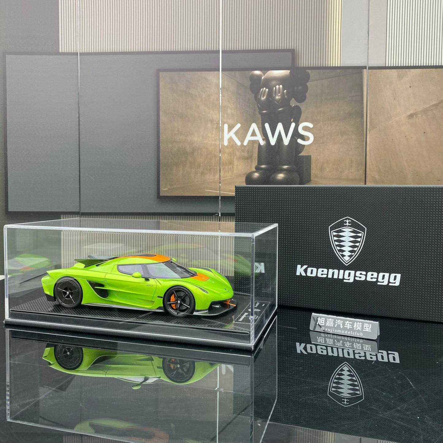 FA 1/18 Koenigsegg Jesko resin car model collection ornaments