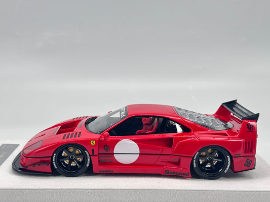 BBA MODEL 1/18 Ferrari F40 Standard Red Resin Car Model BBA015