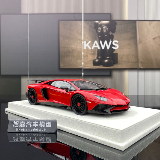 MAKE UP 1/18 Lamborghini Aventador LP750-4 SV limited edition car model