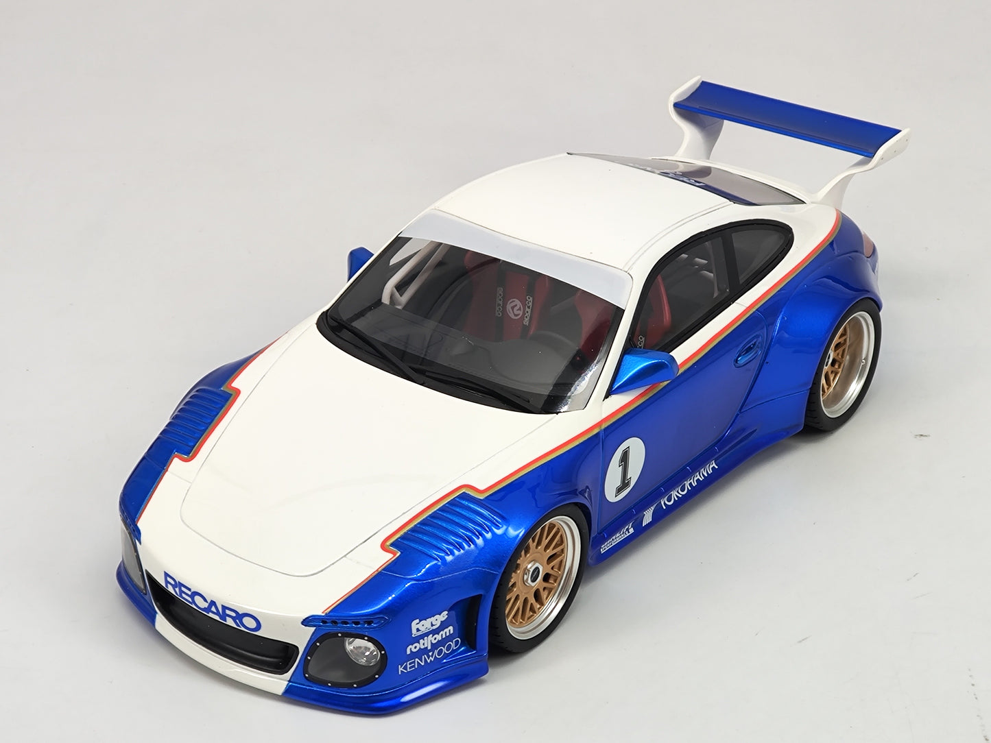 GT SPIRIT 1/18 Porsche old amp new body kit simulation model car