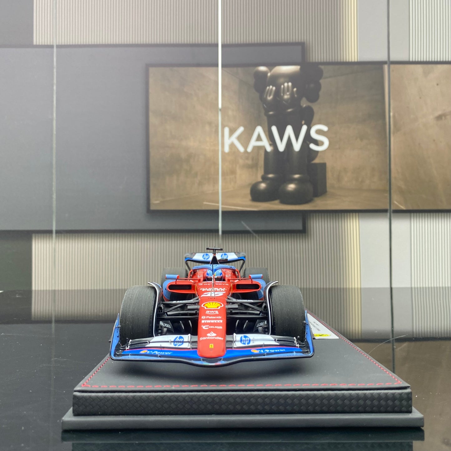 BBR1/18 Ferrari Miami #16 Charles Leclerc 3rd place racing car model