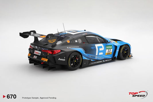 Topspeed 1:18 BMW M4 GT3 EVO #33 Schubert Motorsport 2025 DTM Zandvoort Race 1 Winner