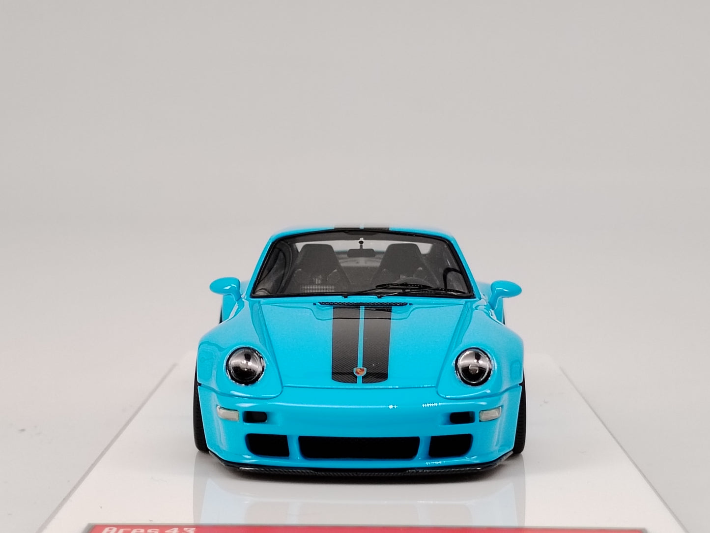SCM 1/43 Porsche Gunther Werks Limited Edition Simulation Car Model Ornaments