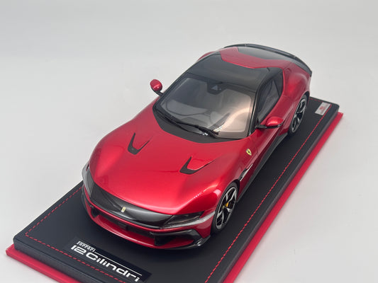 MR 1/18 Ferrari 12 Cilindri Imola Red Resin Model FE043A