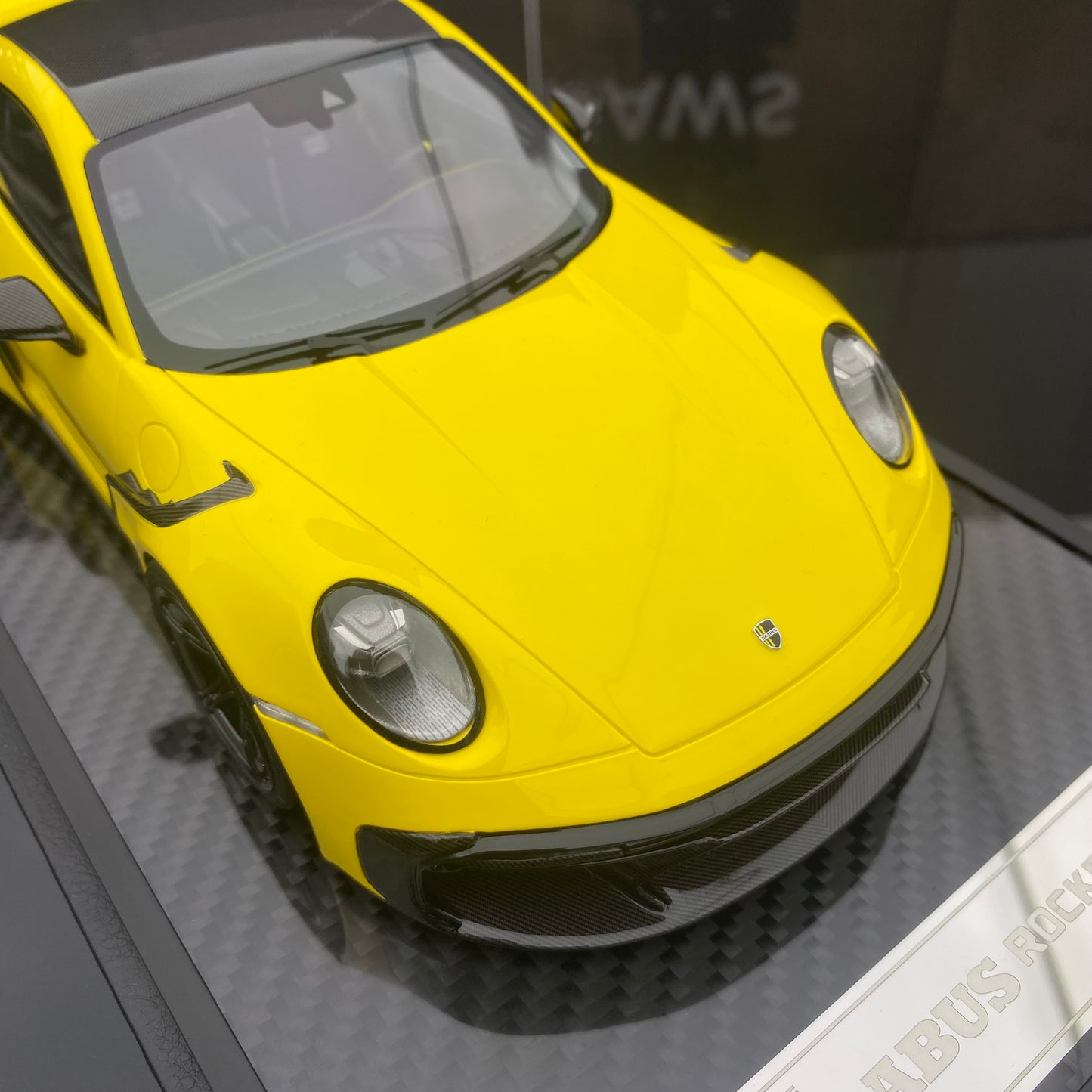 VIP 1/18 Porsche Porsche 911 Brabus Rocket 900R modified version simulation car model