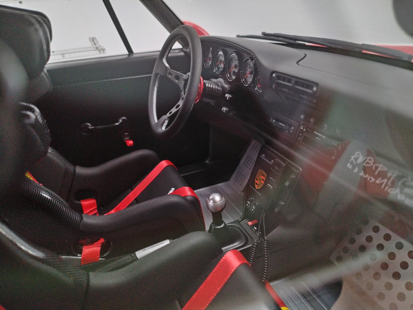 TIMOTHY&PIERRE 1/8 Porsche RWB 993 Red Limited Edition Car Model Collectible
