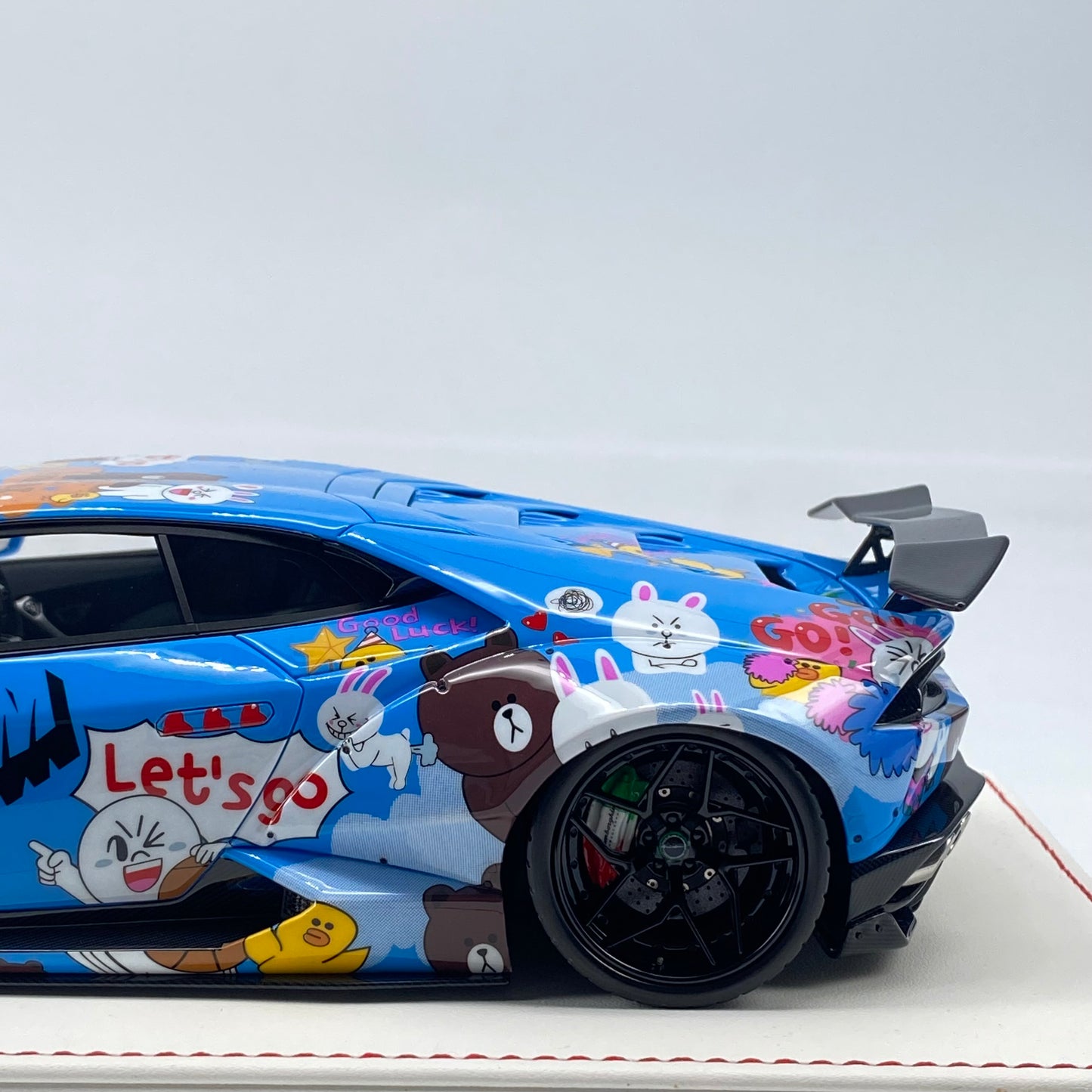 DG 1/18 Lamborghini HURACAN LB+NOVITEC LINE Limited Edition Car Model Collection