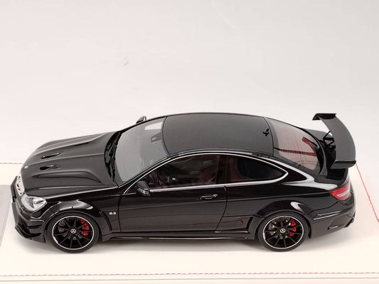 NA 1/18 Mercedes-Benz C63 AMG Black Series Black Resin Model Car
